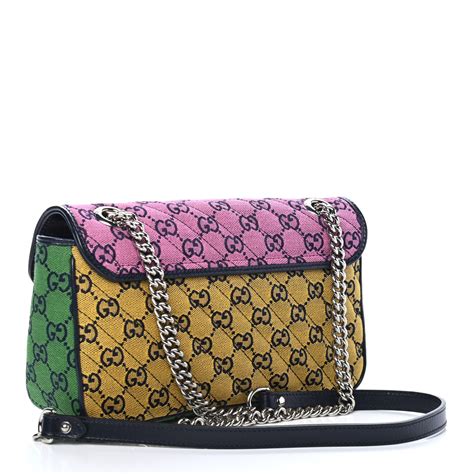 gucci multicolor tasche|small black gucci bag.